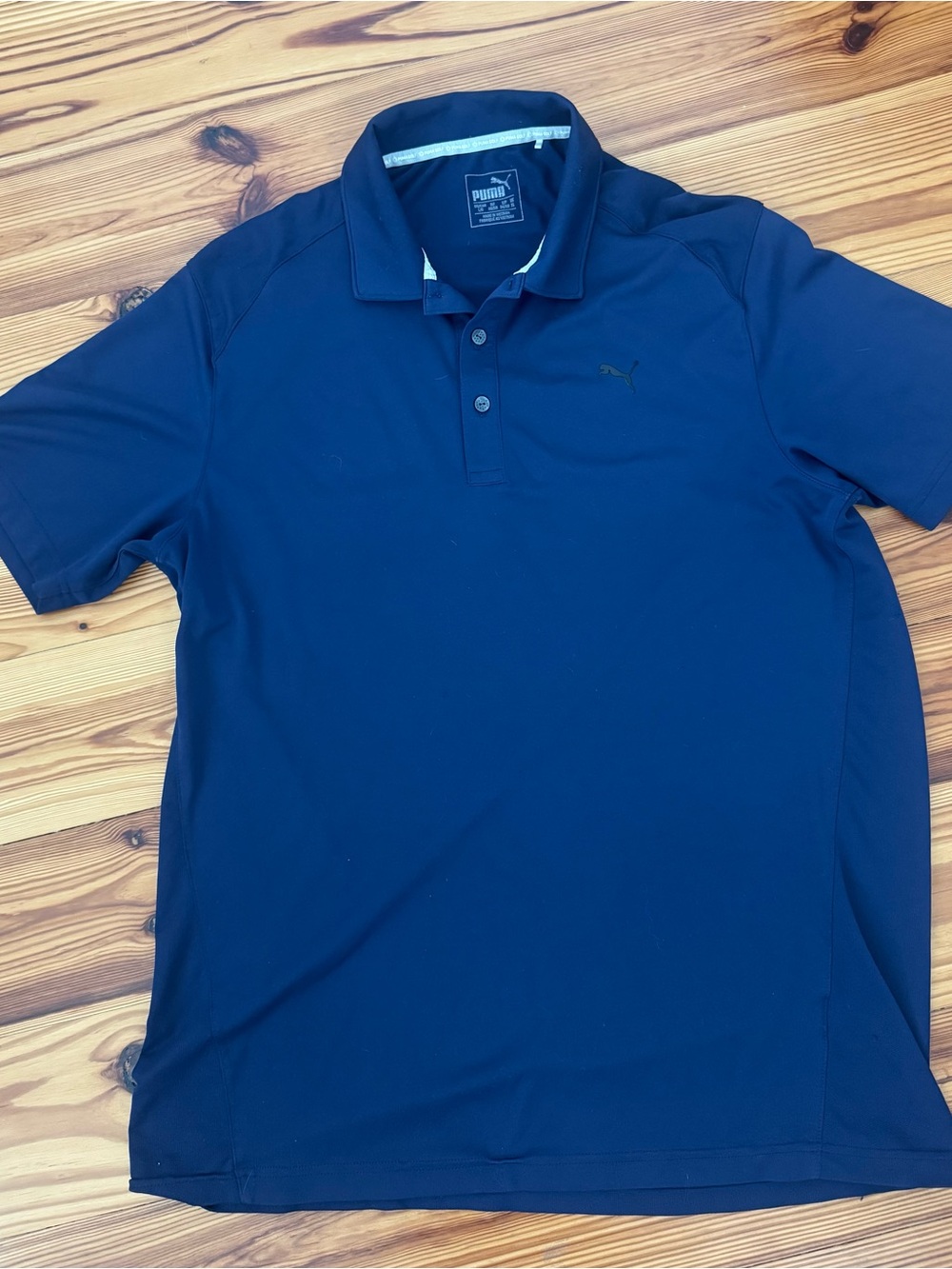 Puma Golf Men’s Dark Blue Navy Performance Polo size Large